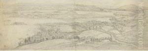 View Of Loch Lomond Looking Towards Luss by James Ward