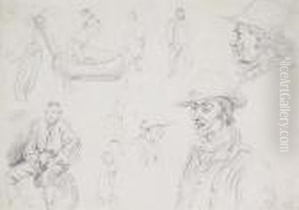 Studies Of Farm Workers - view 1