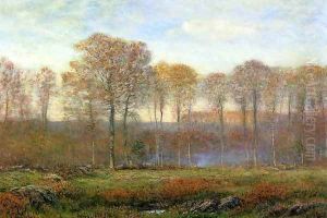 Autumn - New England by Dwight William Tryon