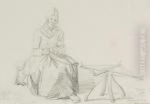 Mrs Mcnab At The Spinning Wheel Mrs Mcnab At The Spinning Wheel