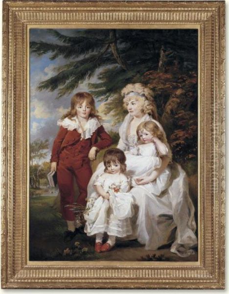 Family Portrait Of The Hon. Juliana Talbot Mrs. Michael Bryan - view 1
