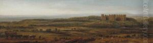 A View Of Bolton Castle, Yorkshire by James Ward