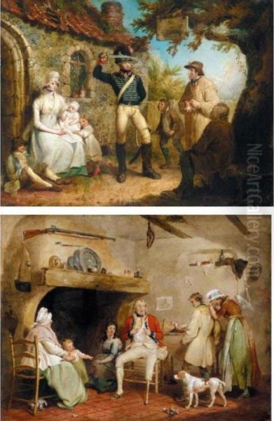 The Recruit; And The Wounded Soldier - view 1