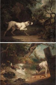 A Set Of Four Sporting Scenes by James Ward