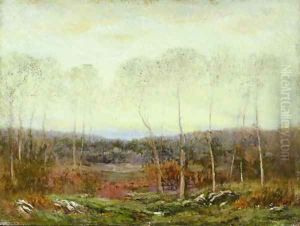 Autumn Evening by Dwight William Tryon