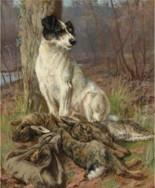 The Proud Terrier, His Day's Bag - view 1