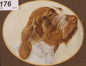 Portrait Of A Hound by Arthur Wardle