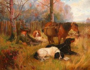 The Mid Day Rest by Arthur Wardle