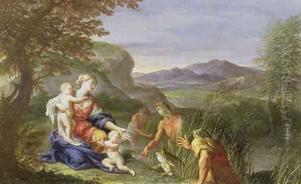 Latona and the Frogs - view 1