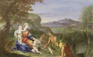 Latona and the Frogs by Francesco Trevisani