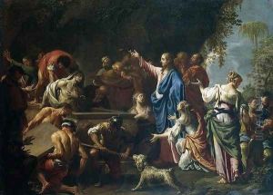 The Raising of Lazarus by Francesco Trevisani