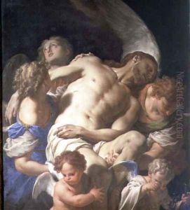 The Body of Christ Supported by Angels, c.1705-10 by Francesco Trevisani