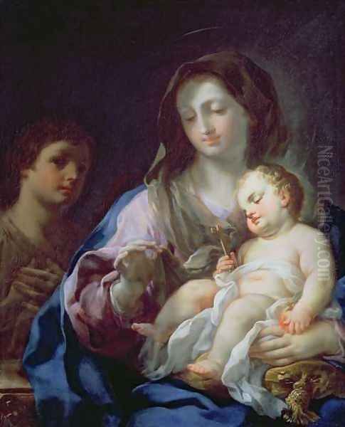 Madonna and Child with St. John the Baptist - view 1