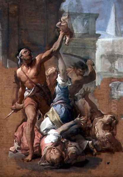 Study for the Massacre of the Innocents, c.1700-10 - view 1