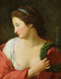 Portrait of a Young Lady by Jean Joseph Taillasson