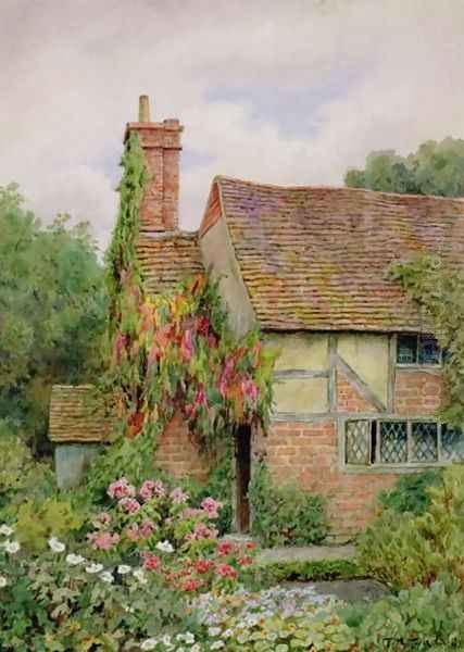 An Old World Cottage Garden - view 1