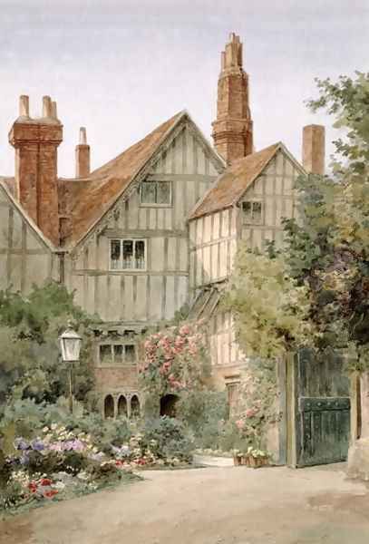 An Old Manor House and Garden - view 1