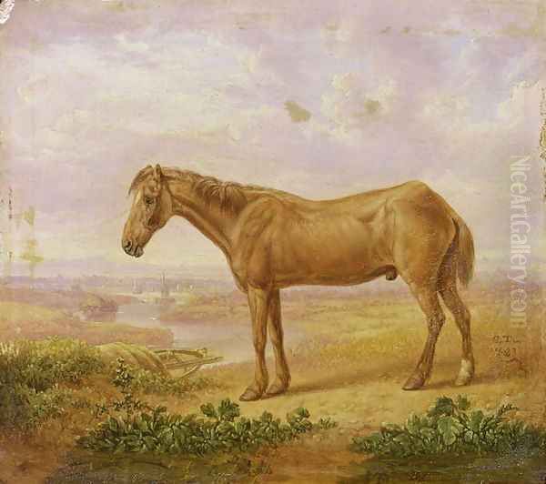 Old Billy, a Draught Horse, Aged 62 by Charles Towne