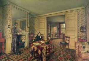 A Chelsea Interior, 1857 by Robert Scott Tait