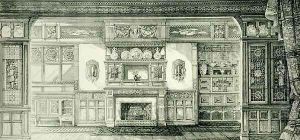 Screen Decoration, from Examples of Ancient and Modern Furniture, 1876 by Bruce James Talbert