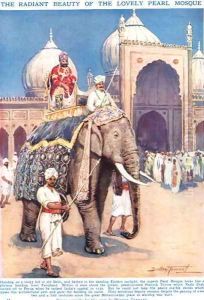 The Radiant Beauty of the Lovely Pearl Mosque, illustration from Newnes Pictorial Book of Knowledge