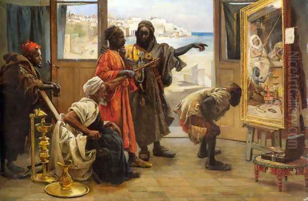 The Connoisseurs by Gyula Tornai