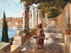 The Musician by Gyula Tornai