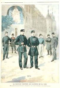 The New Uniform of the Gardiens de la Paix, from Le Petit Journal 8th October 1894