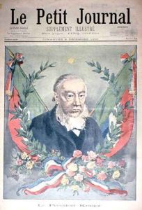 President Kruger, front cover of Le Petit Journal, 2 December 1900