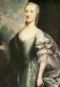 Portrait of Izabela Branicka Portrait of Izabela Branicka