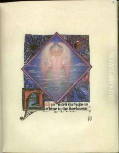 And caused the light to shine in the darkness 1897 by Phoebe Ann Traquair