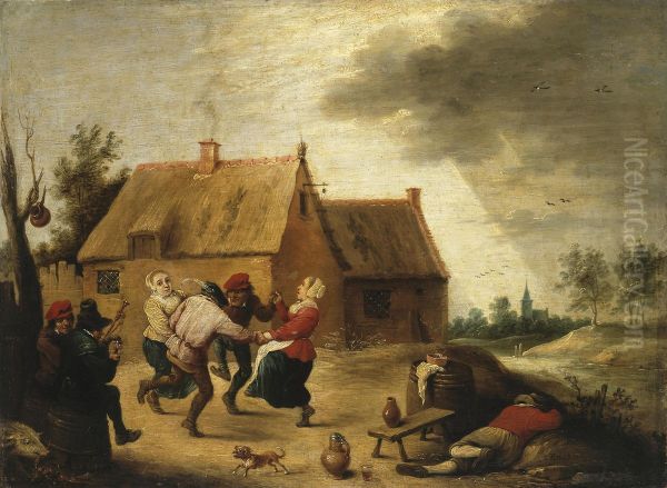 Dancing Peasants - view 1