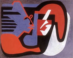 Chatting 1928 by Lajos Tihanyi