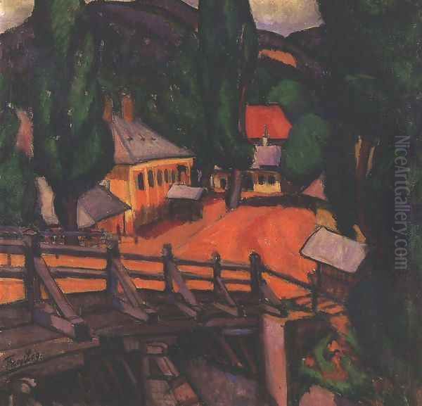 Landscape with Bridge 1909 - view 1