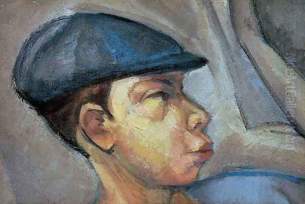 Self-portrait Wearing Cap c. 1910 - view 1