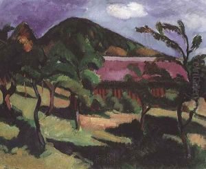 Landscape 1908 by Lajos Tihanyi