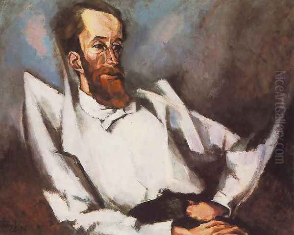 Portrait of Lajos Fulep 1915 - view 1