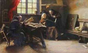 In The Sculptor's Studio by Giovanni Battista Torriglia