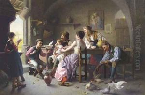 A New Friend by Giovanni Battista Torriglia
