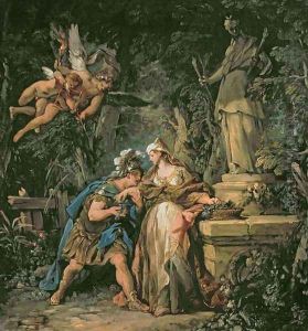 Jason Swearing Eternal Affection to Medea, 1742-43 by Jean Francois de Troy