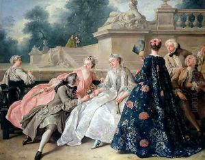 Declaration of Love, 1731 by Jean Francois de Troy