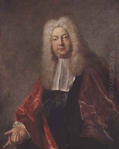 Jean Francois Bouquet, Magistrate of Paris, 1724 by Jean Francois de Troy