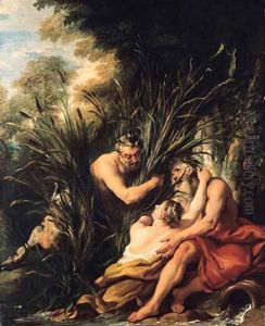 Pan and Syrinx 2 by Jean Francois de Troy