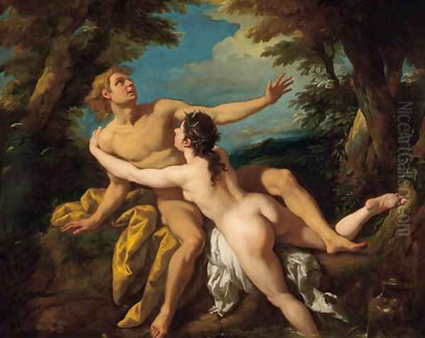 Salmacis and Hermaphroditus - view 1