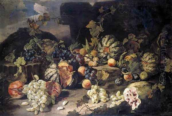 Still-Life of Fruit 1685 - view 1