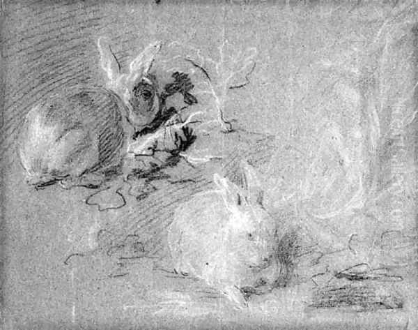 Two Rabbits - view 1