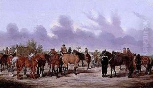 The Irish Horse Fair by F.C. Turner