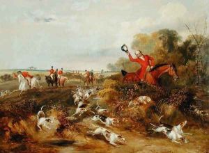 Capping on Hounds, Bachelors Hall, 1836 by Francis Calcraft Turner