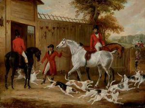 Unkenneling by Francis Calcraft Turner