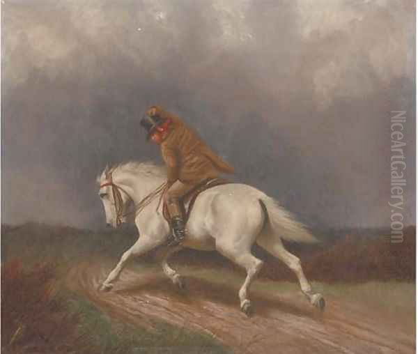 Riding into the storm - view 1